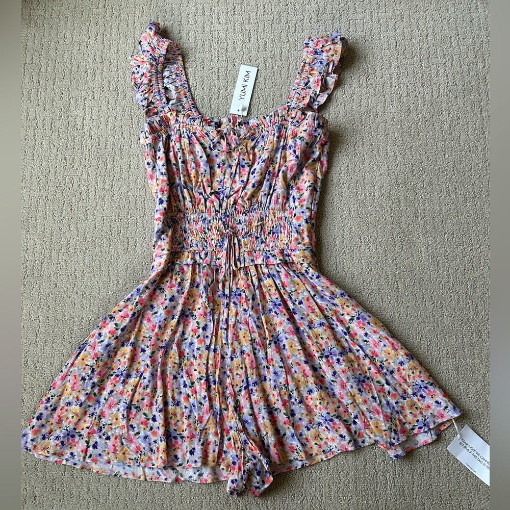 Yumi Kim - Joni romper in Ditzy Darling, size Small